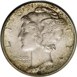 1942/1 10C MS63 PCGS
