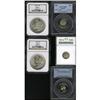 Image 1 : 1945 10C MS68 ANACS; four other coins