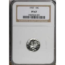 1937 10C PR67 NGC