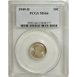 1949-D 10C MS66 PCGS