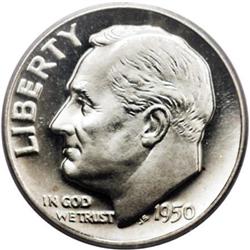 1950 10C PR67 Deep Cameo PCGS