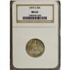 Image 1 : 1875-S 20C MS62 NGC