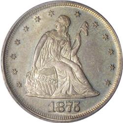 1875 20C PR65 PCGS
