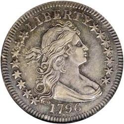 1796 25C AU55 NGC