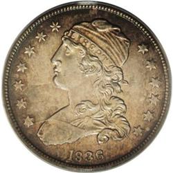 1836 25C MS62 PCGS