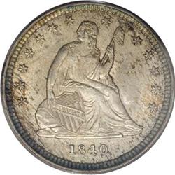 1840-O 25C Drapery MS63 PCGS