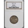 Image 3 : 1879 25C MS66 NGC