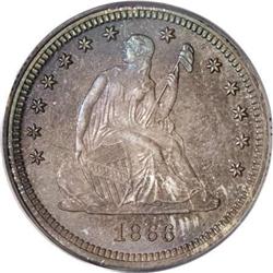 1866 25C Motto PR67 PCGS