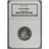 Image 3 : 1877 25C PR66 Cameo NGC