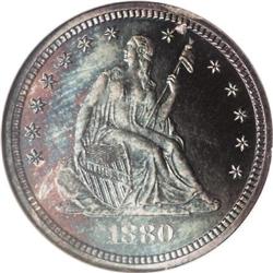 1880 25C PR65 Cameo NGC