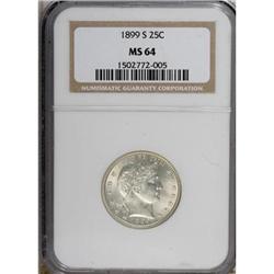 1899-S 25C MS64 NGC