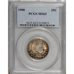 1900 25C MS65 PCGS