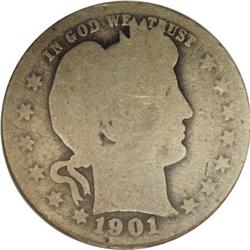 1901-S 25C Fair 2 ANACS