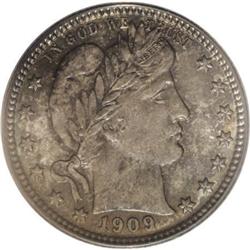1909-O 25C MS64 PCGS