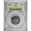 Image 1 : 1896 25C PR64 PCGS
