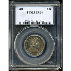 1901 25C PR64 PCGS