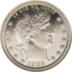 1903 25C PR65 Cameo NGC