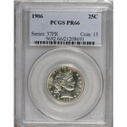 1906 25C PR66 PCGS