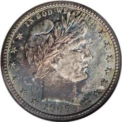 1909 25C PR67 NGC