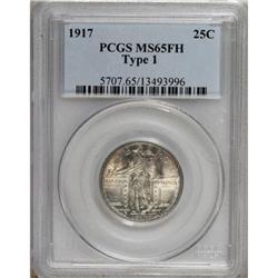 1917 25C Type One MS65 Full Head PCGS