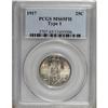 Image 1 : 1917 25C Type One MS65 Full Head PCGS