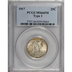 1917 25C Type One MS66 Full Head PCGS