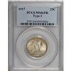 Image 1 : 1917 25C Type One MS66 Full Head PCGS