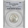 Image 1 : 1917-D 25C Type One MS65 Full Head PCGS