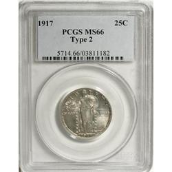 1917 25C Type Two MS66 PCGS