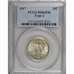 1917 25C Type Two MS66 Full Head PCGS