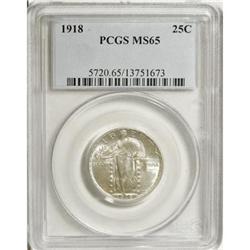 1918 25C MS65 PCGS