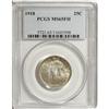 Image 1 : 1918 25C MS65 Full Head PCGS