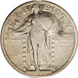 1918/7-S 25C VF25 PCGS