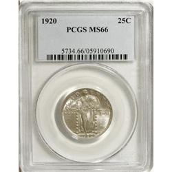 1920 25C MS66 PCGS