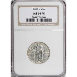 1927-D 25C MS64 Full Head NGC