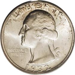 1932-D 25C MS64 PCGS