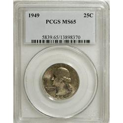 1949 25C MS65 PCGS