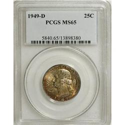 1949-D 25C MS65 PCGS