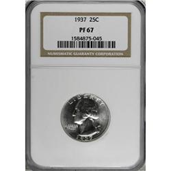 1937 25C PR67 NGC