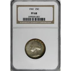1941 25C PR68 NGC