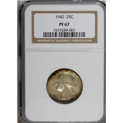 1942 25C PR67 NGC