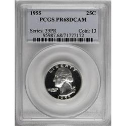 1955 25C PR68 Deep Cameo PCGS