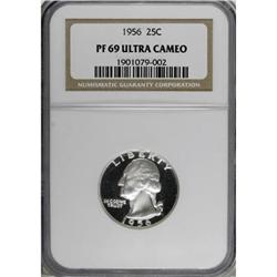 1956 25C PR69 Ultra Cameo NGC