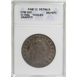 1795 50C Fine 12 Details ANACS O-105a