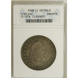 1795 50C Fine 12 Details O-107a