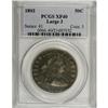 Image 1 : 1803 50C Large 3 XF40 PCGS O-103