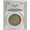 Image 1 : 1803 50C Large 3 XF40 PCGS