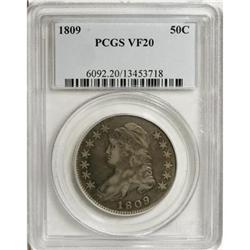 1809 50C VF20 PCGS
