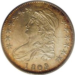 1809 50C III Edge MS63 PCGS