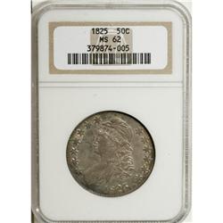 1825 50C MS62 NGC